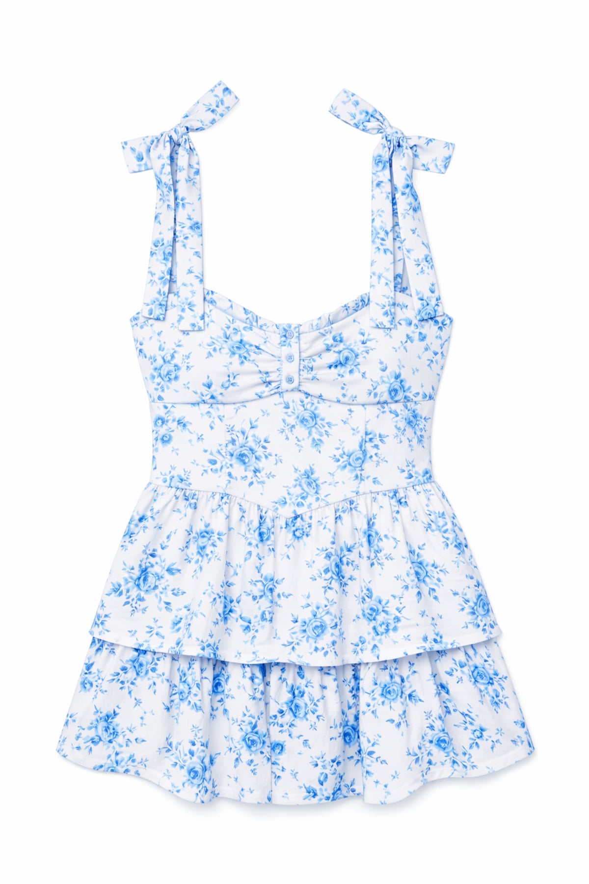 JUNIOR MASON PRINT DRESS