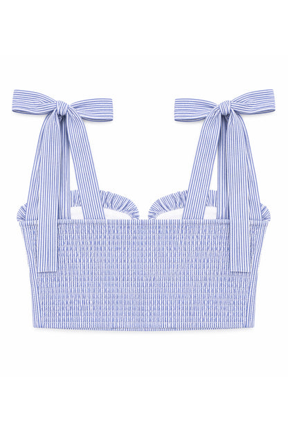 TWEEN MASON TIE SHOULDER TOP