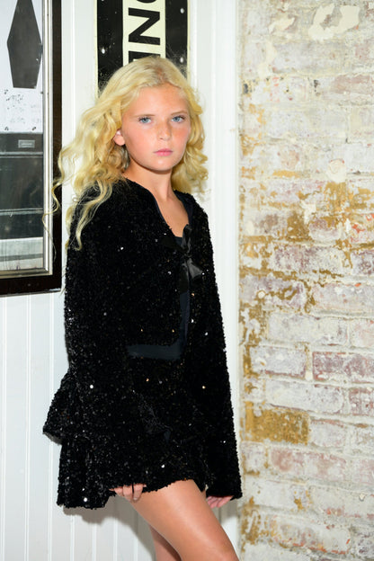 TWEEN MISHA CHUNKY SEQUIN CARDIGAN - FINAL SALE