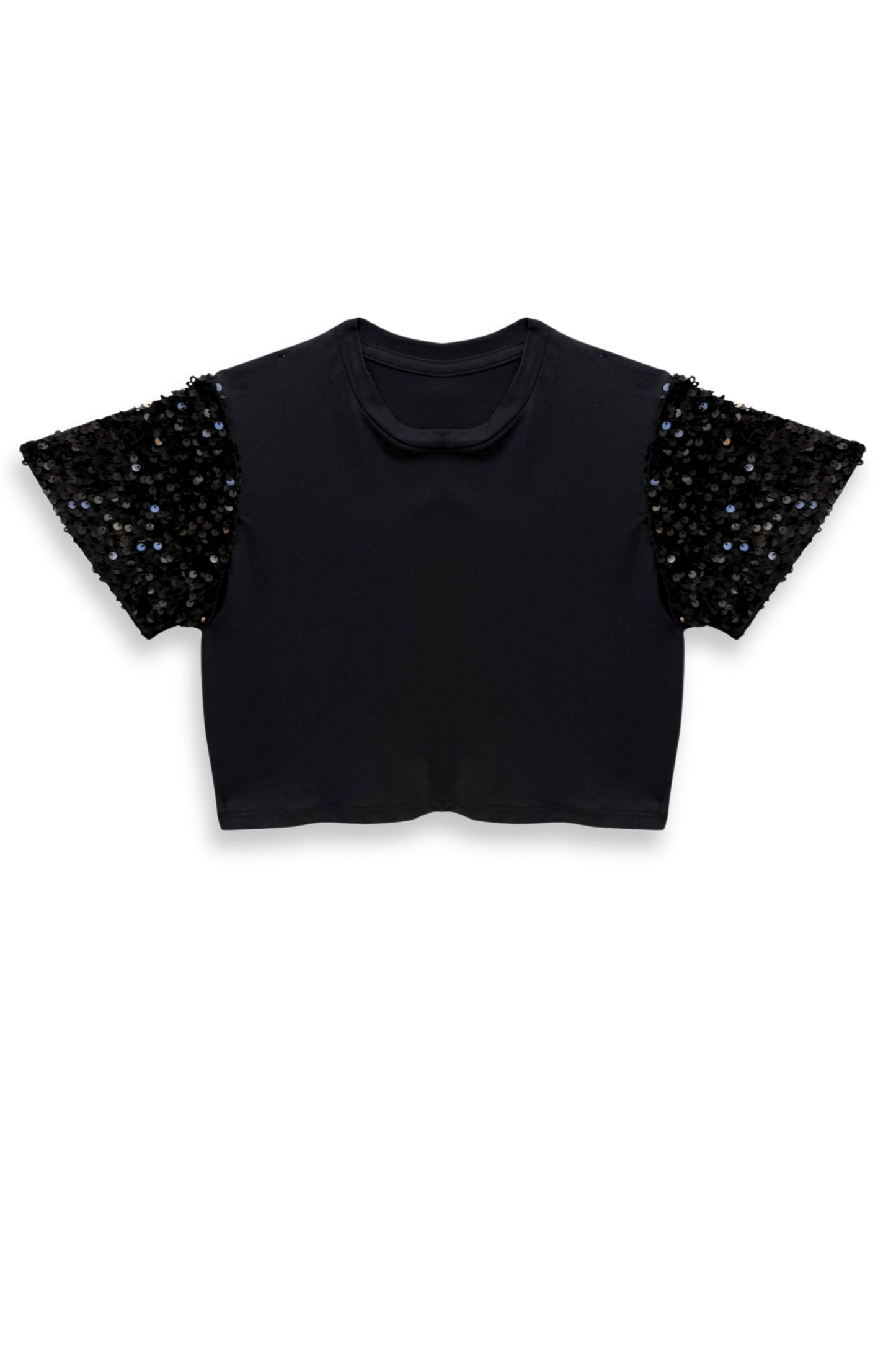 TWEEN MISHA SEQUIN SLEEVE BOXY TEE - FINAL SALE