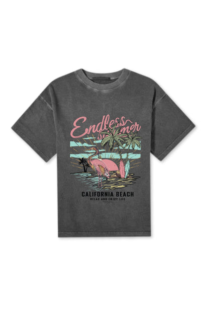 JUNIOR ENDLESS SUMMER GRAPHIC TEE - FINAL SALE