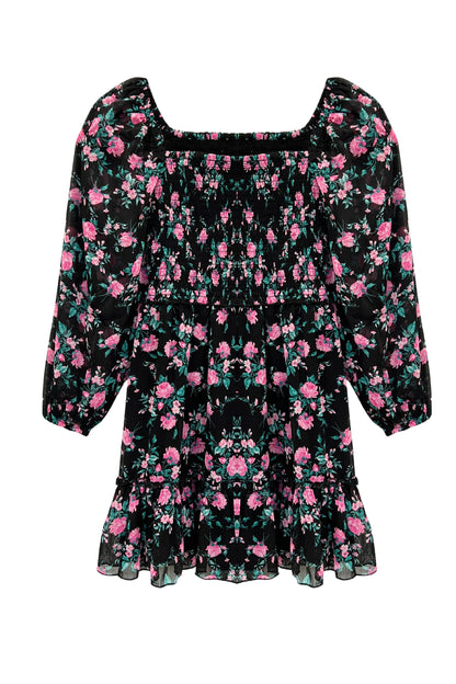JUNIOR MOLLY PRINTED DRESS - FINAL SALE