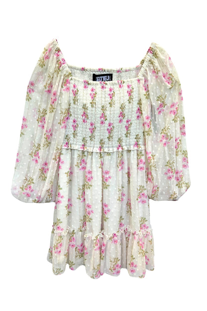 JUNIOR MOLLY PRINTED DRESS - FINAL SALE