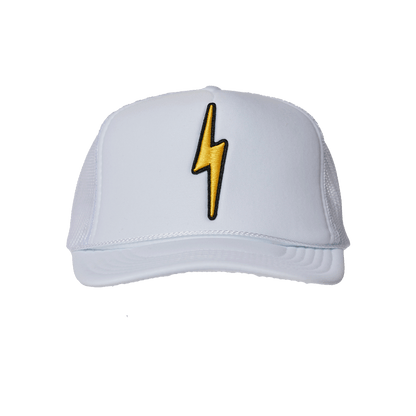 Local Beach Lightning Bolt Patch Trucker Hat
