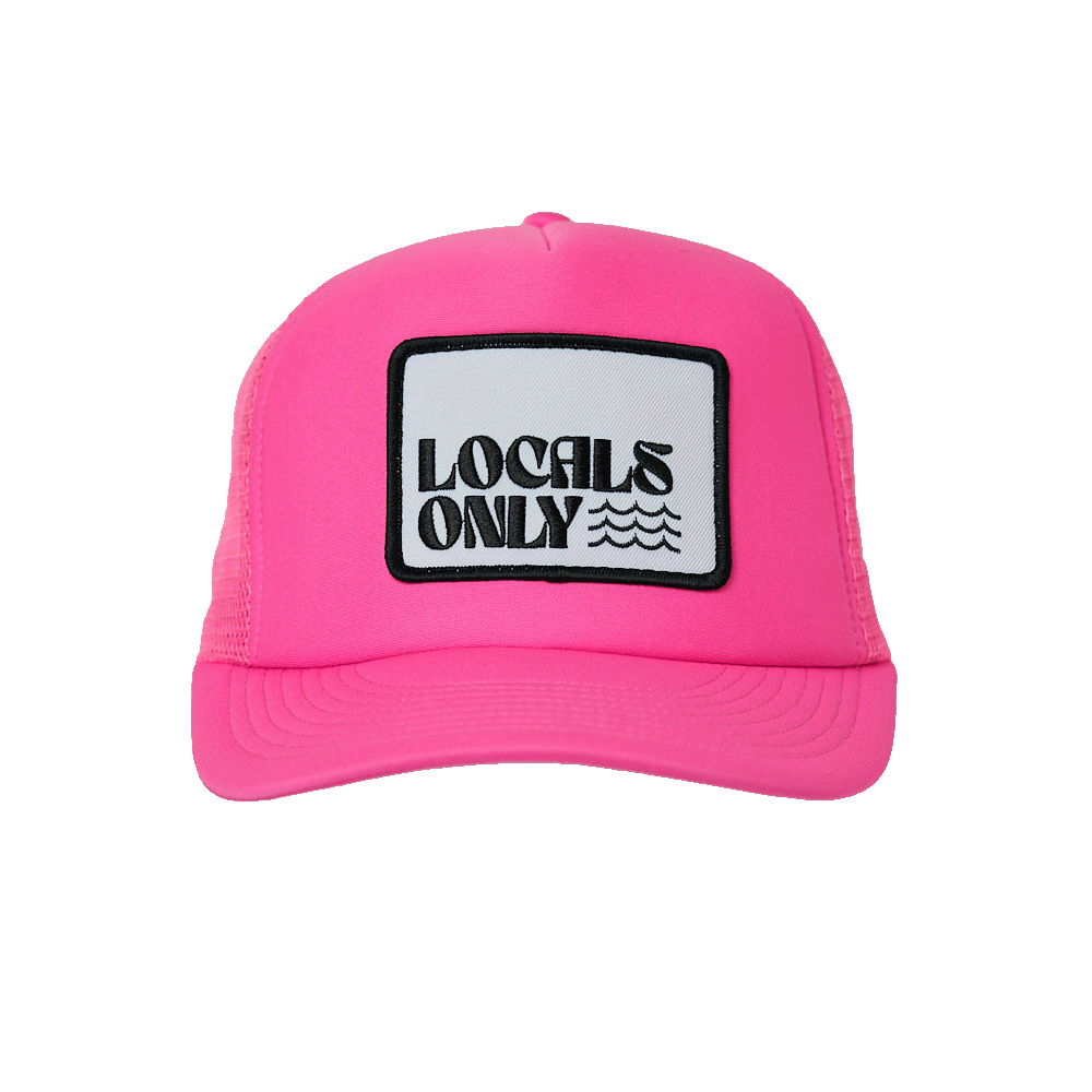 Locals Only II Patch Trucker Hat