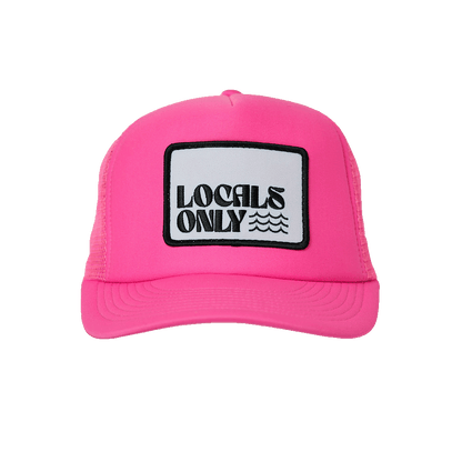Locals Only II Patch Trucker Hat