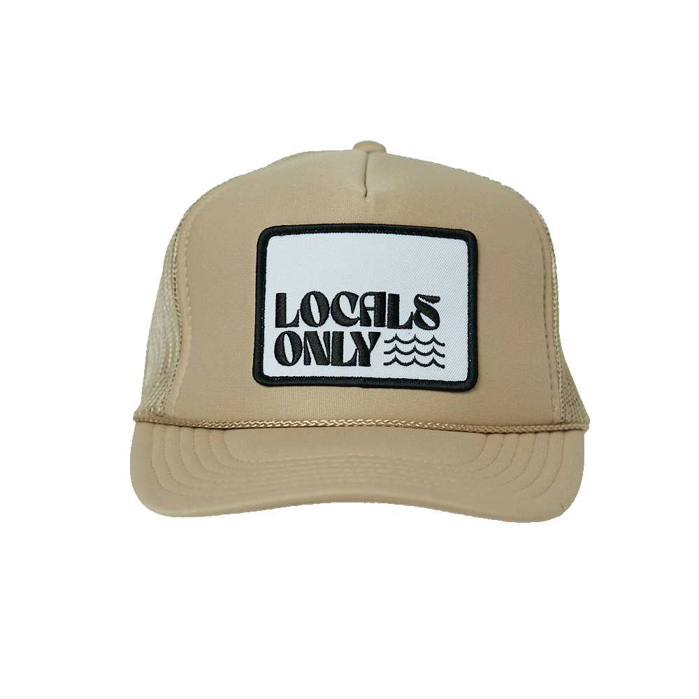 Locals Only II Patch Trucker Hat