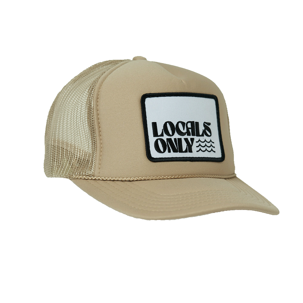 Locals Only II Patch Trucker Hat