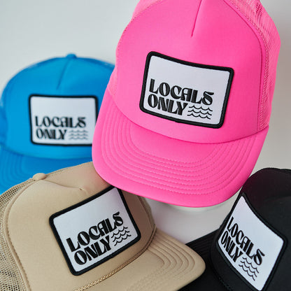 Locals Only II Patch Trucker Hat