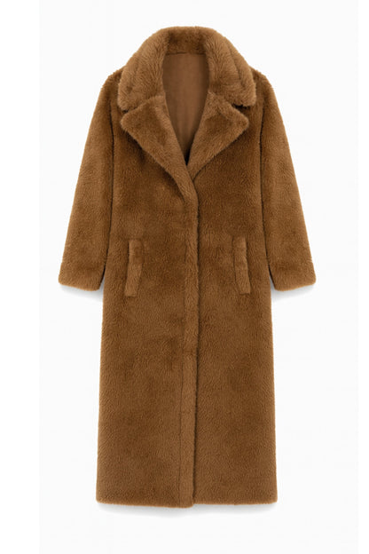 JUNIOR PADDIE LONG LENGTH SHERPA COAT