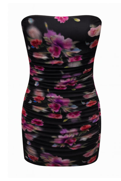TWEEN PAMELA PRINTED MESH DRESS