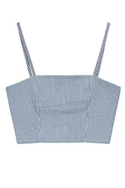 TWEEN PIA STRIPED TUBE TOP