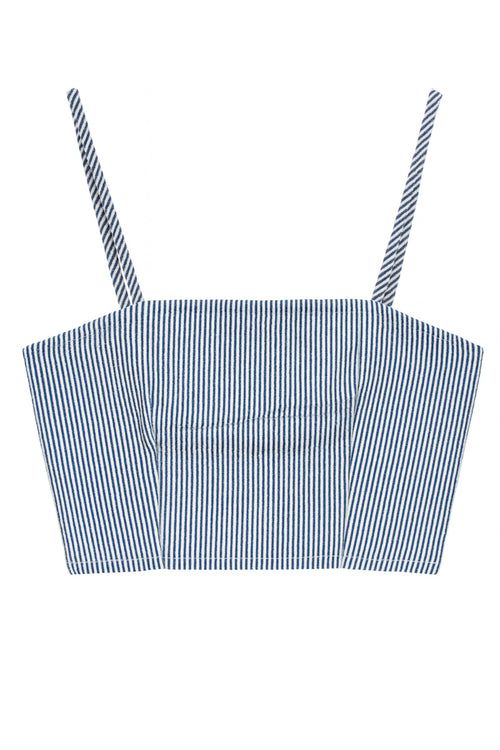 JUNIOR PIA STRIPED TUBE TOP