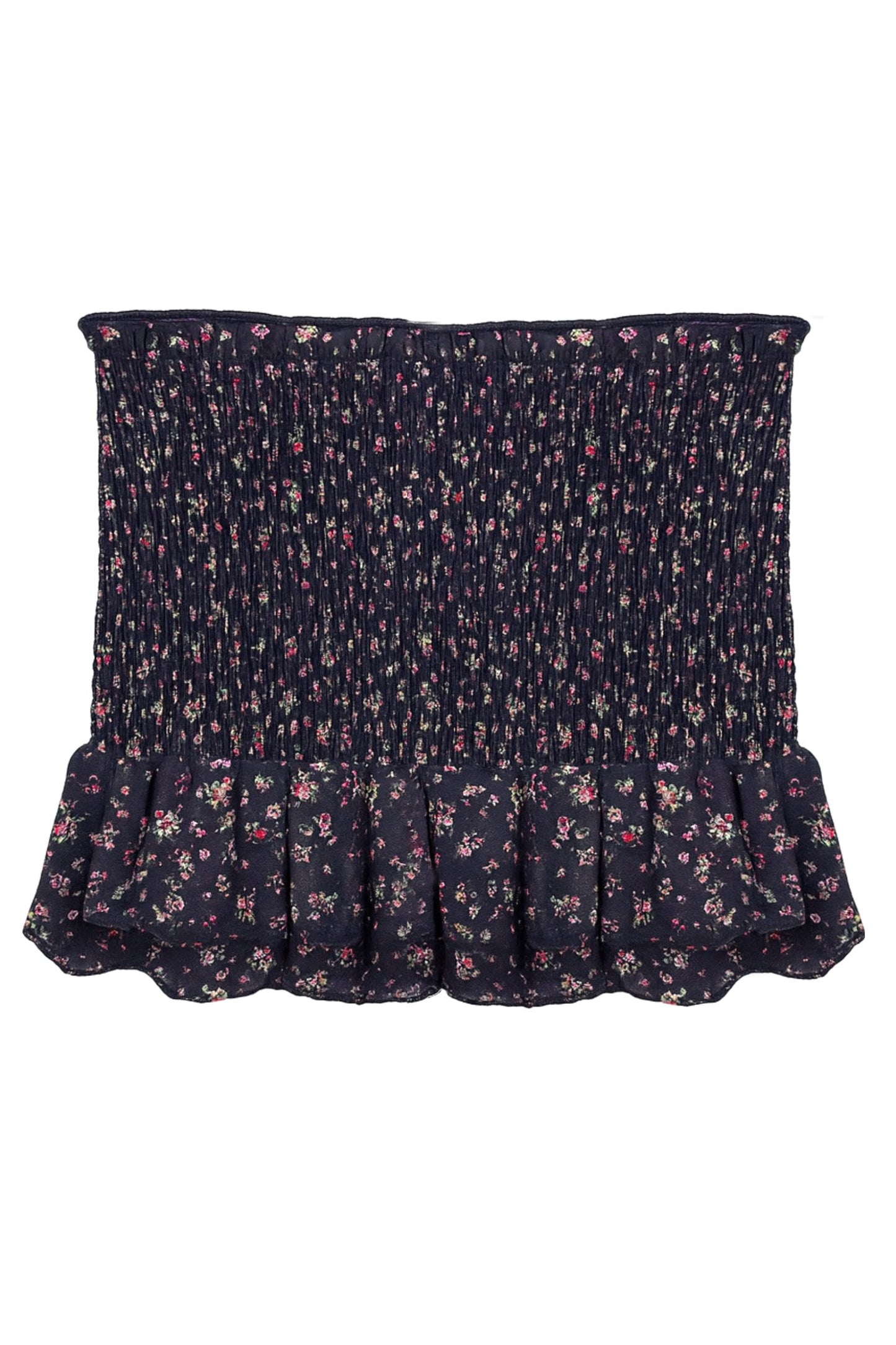 JUNIOR POSIE PRINTED DROP WAIST SMOCKED SKIRT - FINAL SALE