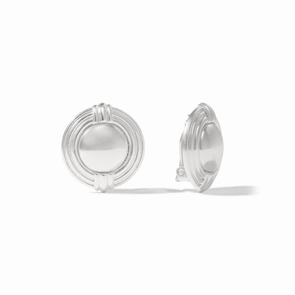 Portofino Statement Clip - Silver