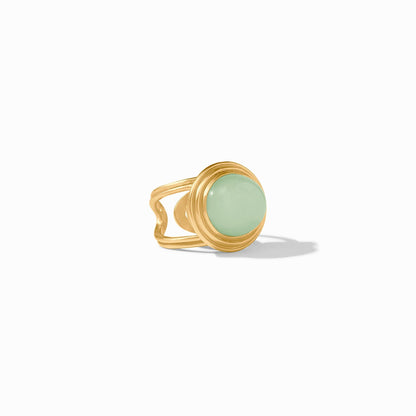 Portofino Statement Ring - Aqua Jade