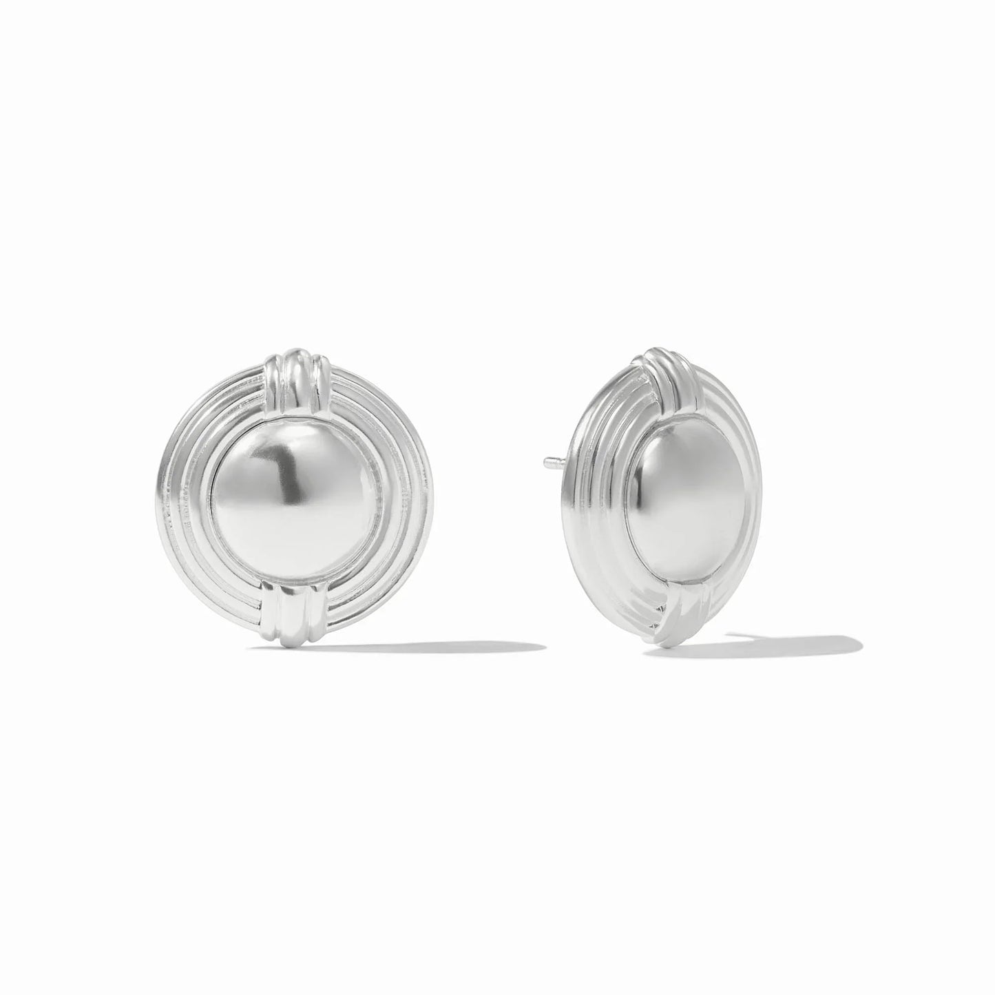 Portofino Statement Stud - Silver