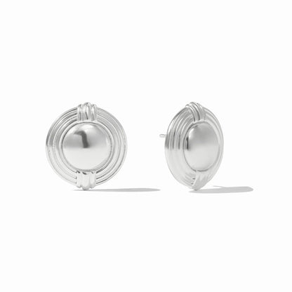 Portofino Statement Stud - Silver