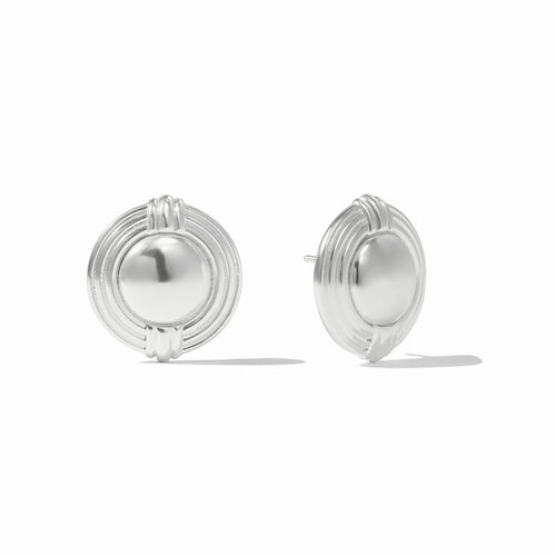 Portofino Statement Stud - Silver