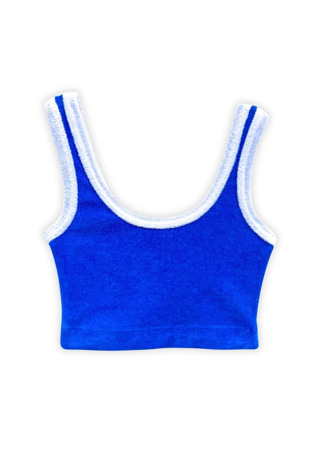 JUNIOR MARGOT TERRY CLOTH RETRO TANK - FINAL SALE