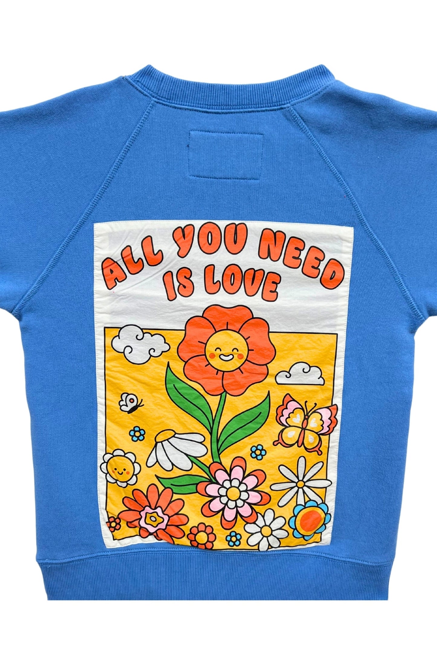 TWEEN SHANE OVERSIZED CREW WITH BACKPATCH - FINAL SALE