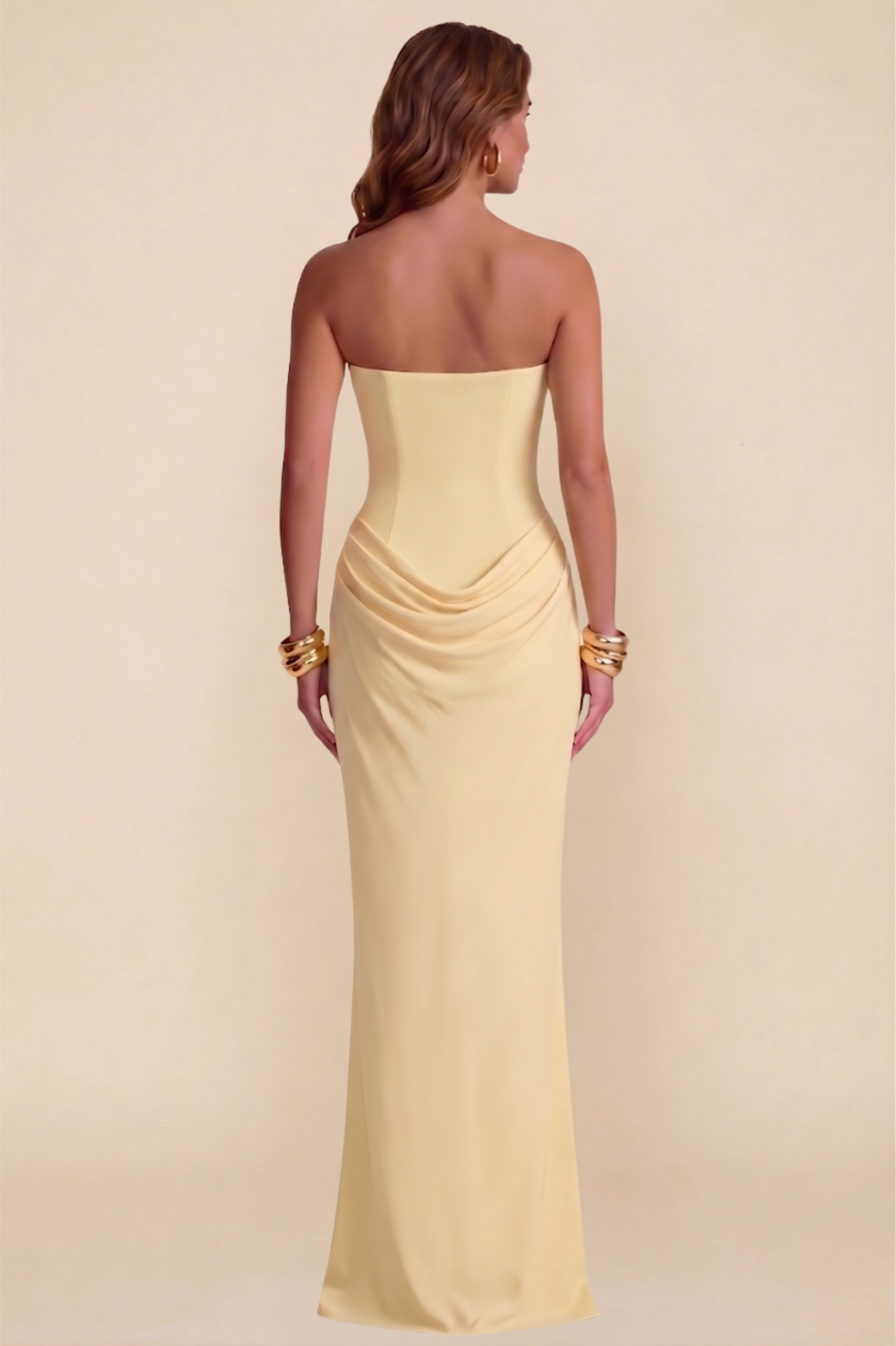 Cherie Maxi Dress - Lemon