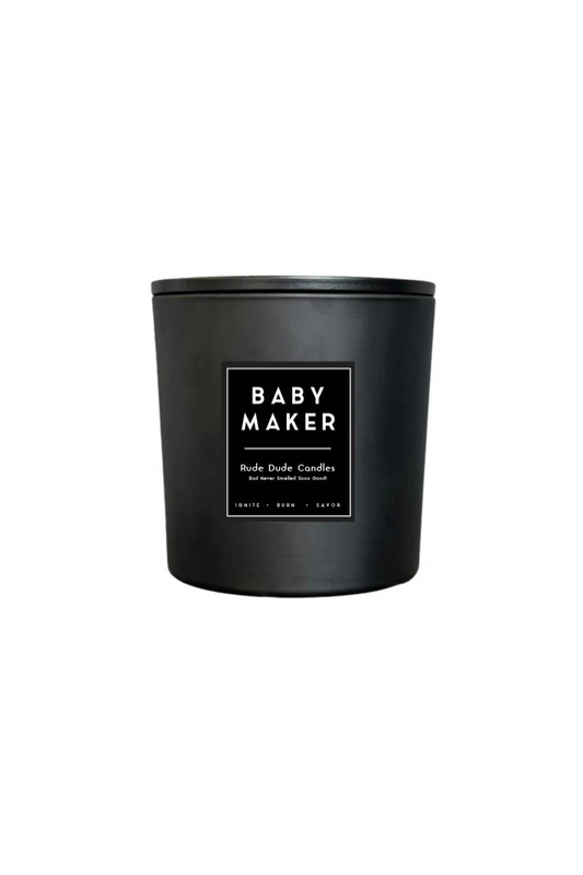 Maker Black Glass Candle - 55oz