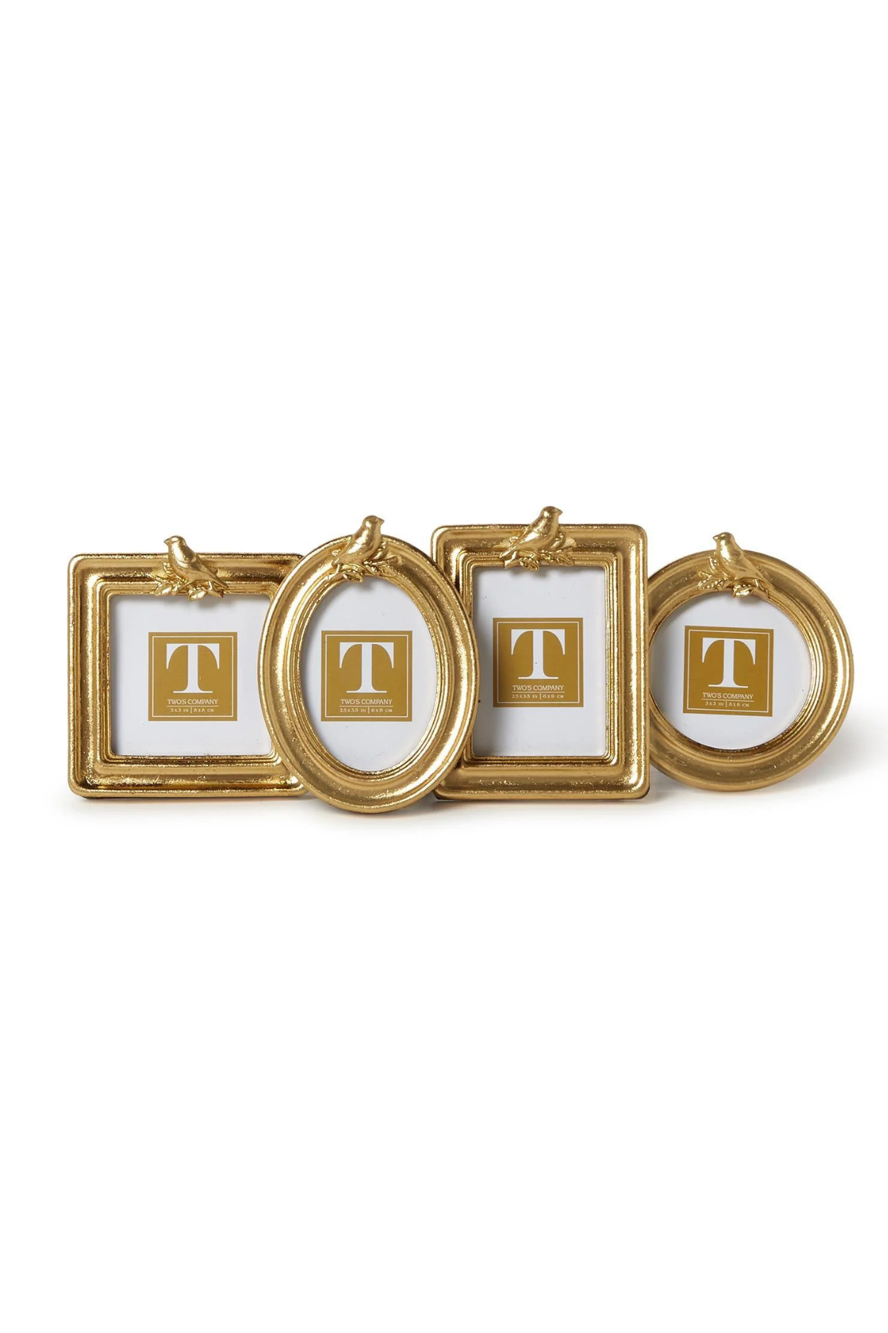 Gold Bird Photo Frames