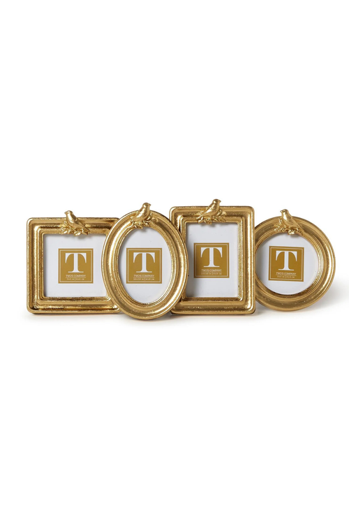Gold Bird Photo Frames