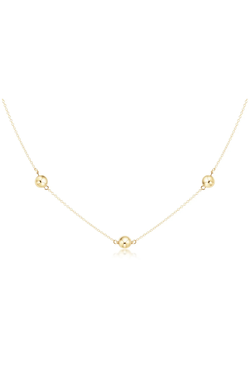 15” Choker Simplicity Chain Gold - Classic Gold 6mm