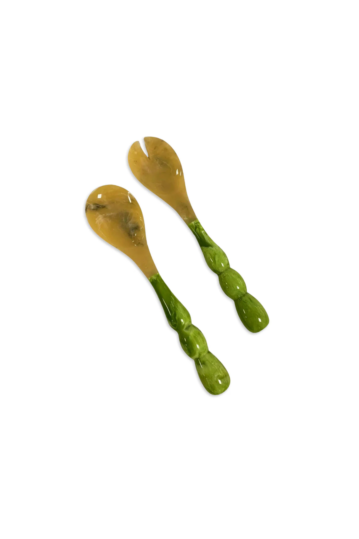 Rio Bubble Salad Servers - Green