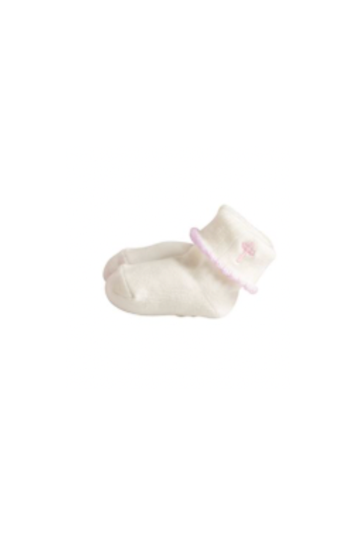 Baby Cross Foldover Socks