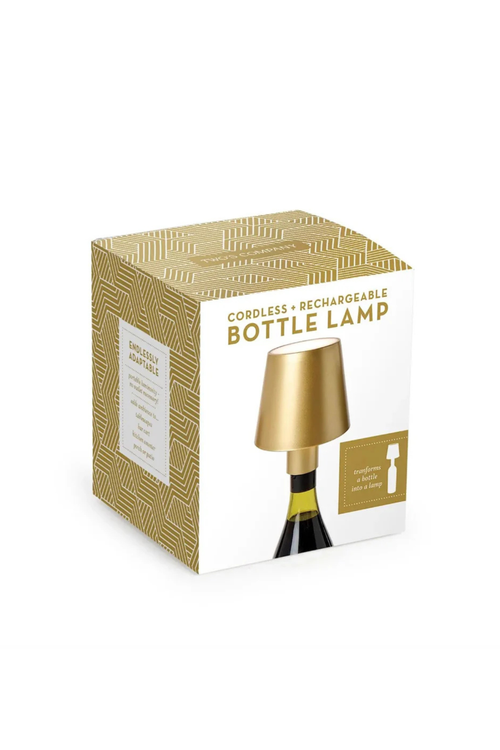 LED Touchable Gold Lampshade with Bottle Cork