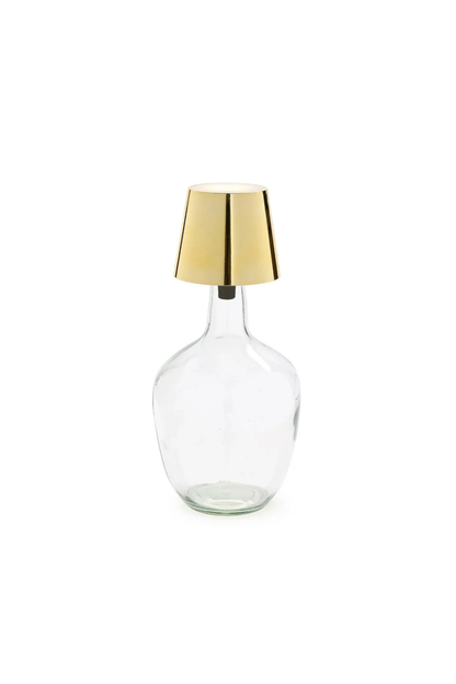 LED Touchable Gold Lampshade with Bottle Cork