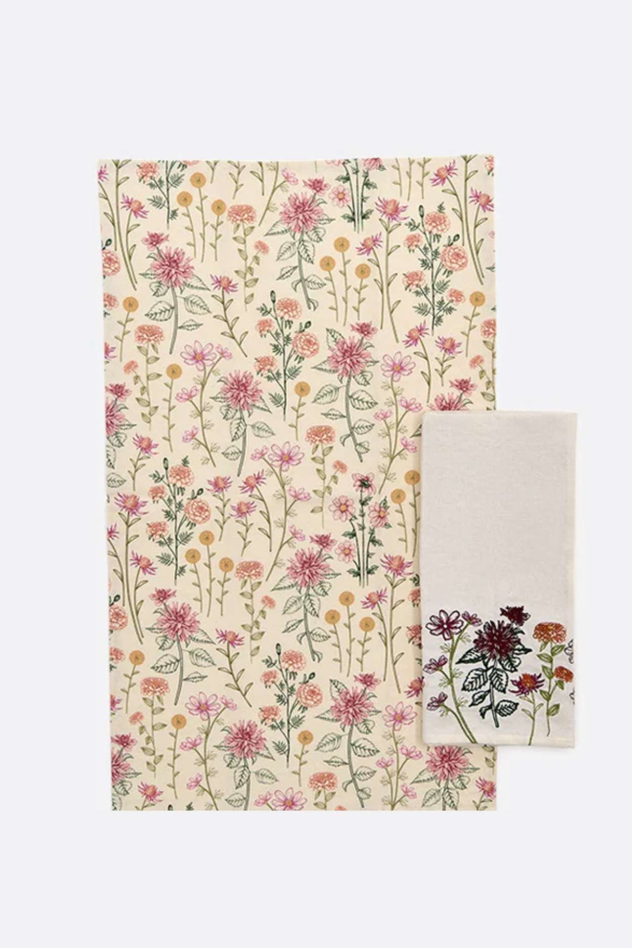 Botanica Floral Dish Towels