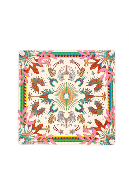 Wakiza Beige Mini Scarf