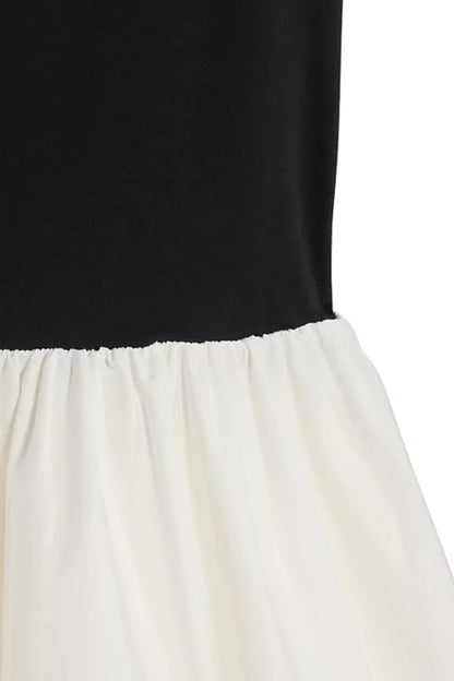 JUNIOR QUEENIE COMBO BUBBLE DRESS