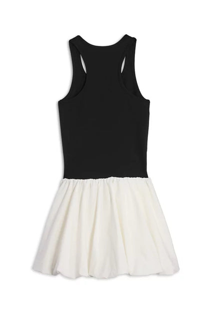 JUNIOR QUEENIE COMBO BUBBLE DRESS