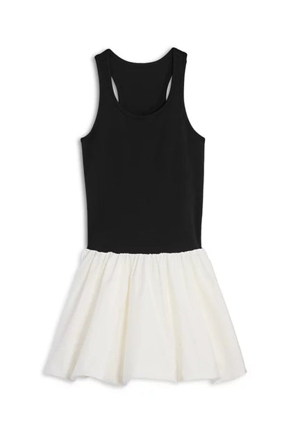 JUNIOR QUEENIE COMBO BUBBLE DRESS
