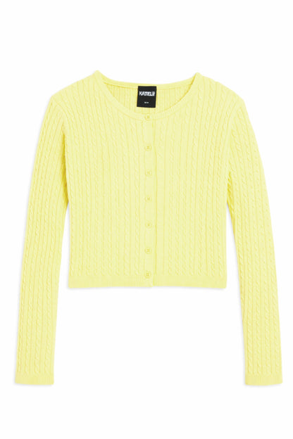 TWEEN RORY CREWNECK CARDIGAN SWEATER