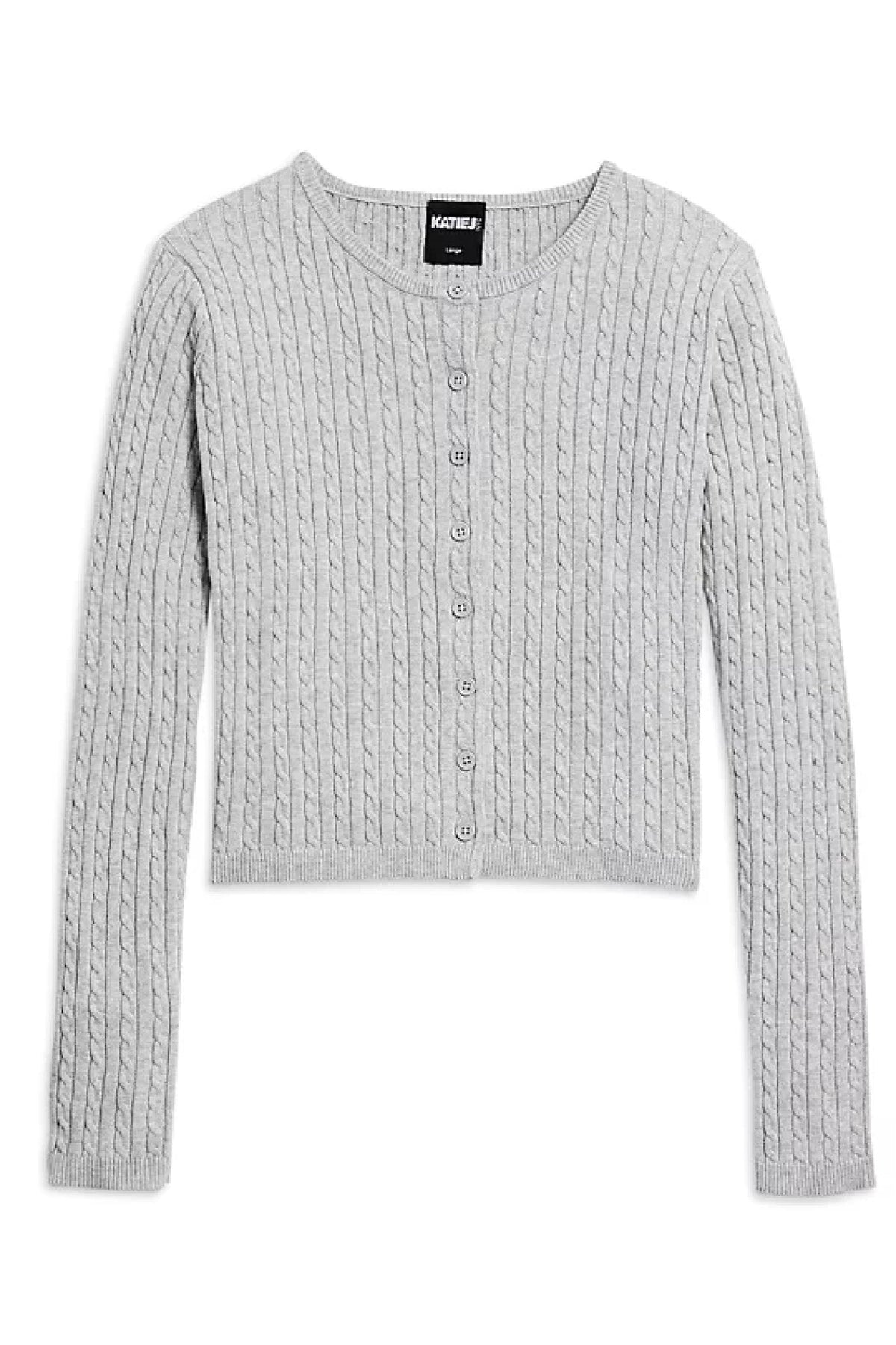 TWEEN RORY CREWNECK CARDIGAN SWEATER