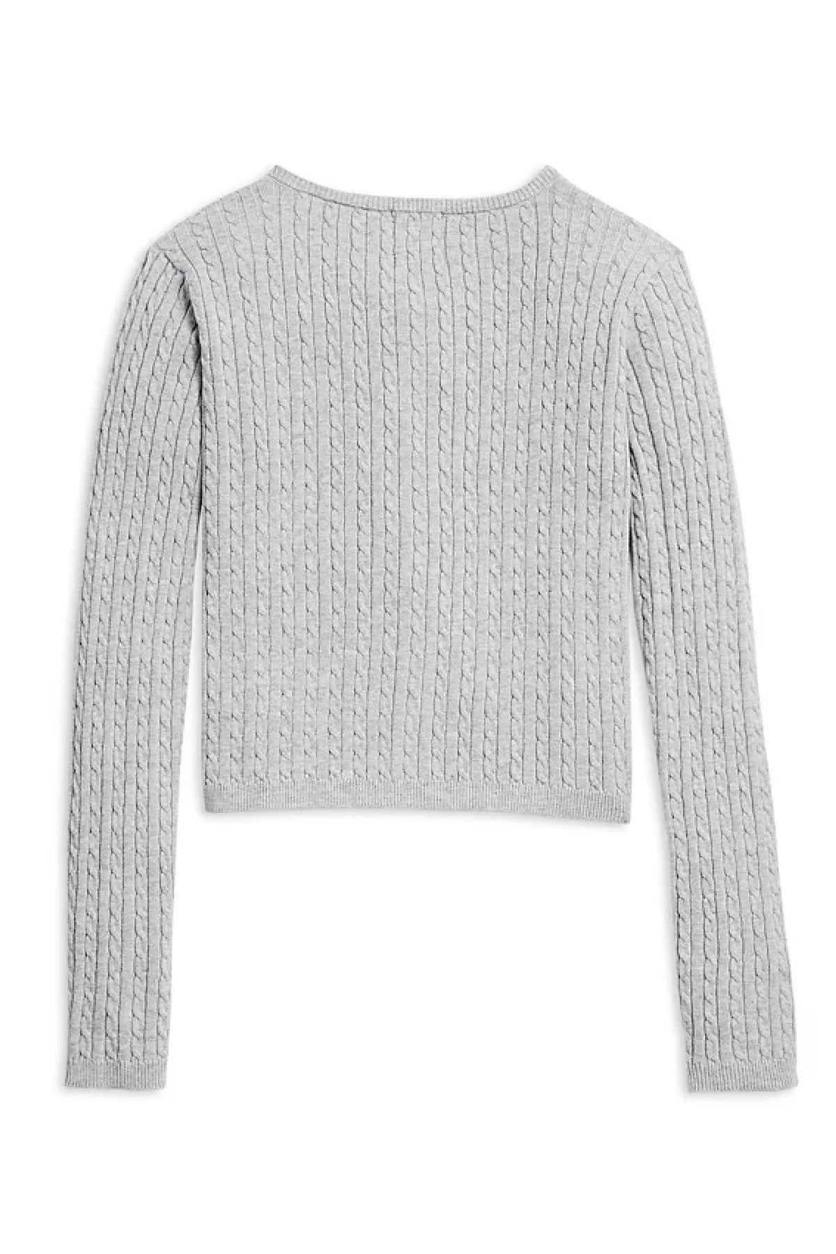 TWEEN RORY CREWNECK CARDIGAN SWEATER