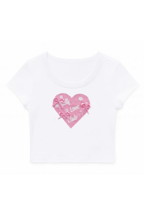 JUNIOR SELF LOVE CLUB GRAPHIC TEE