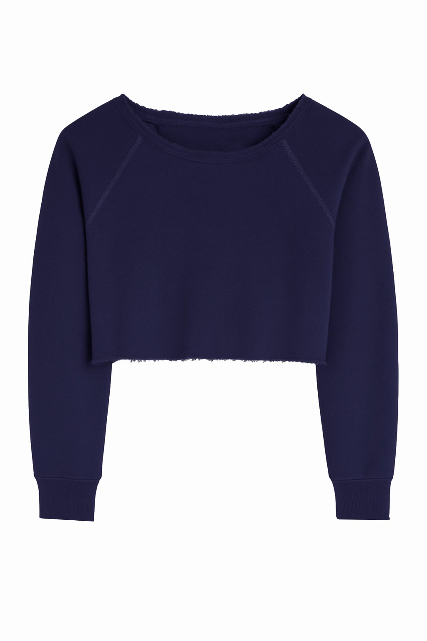 JUNIOR SHANE OFF SHOULDER CROP SWEATSHIRT
