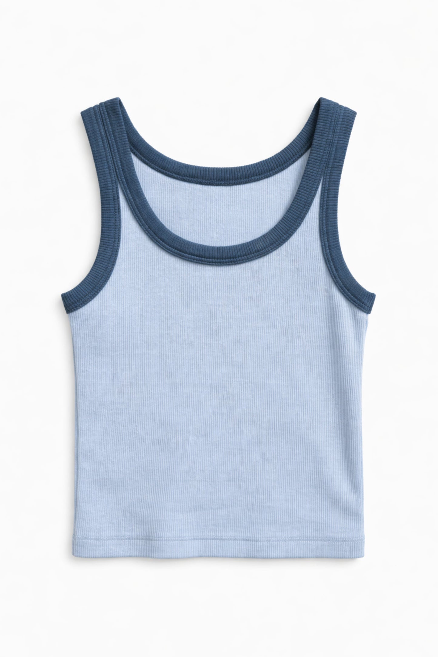 TWEEN SPENCER RETRO CONTRAST TRIM TANK