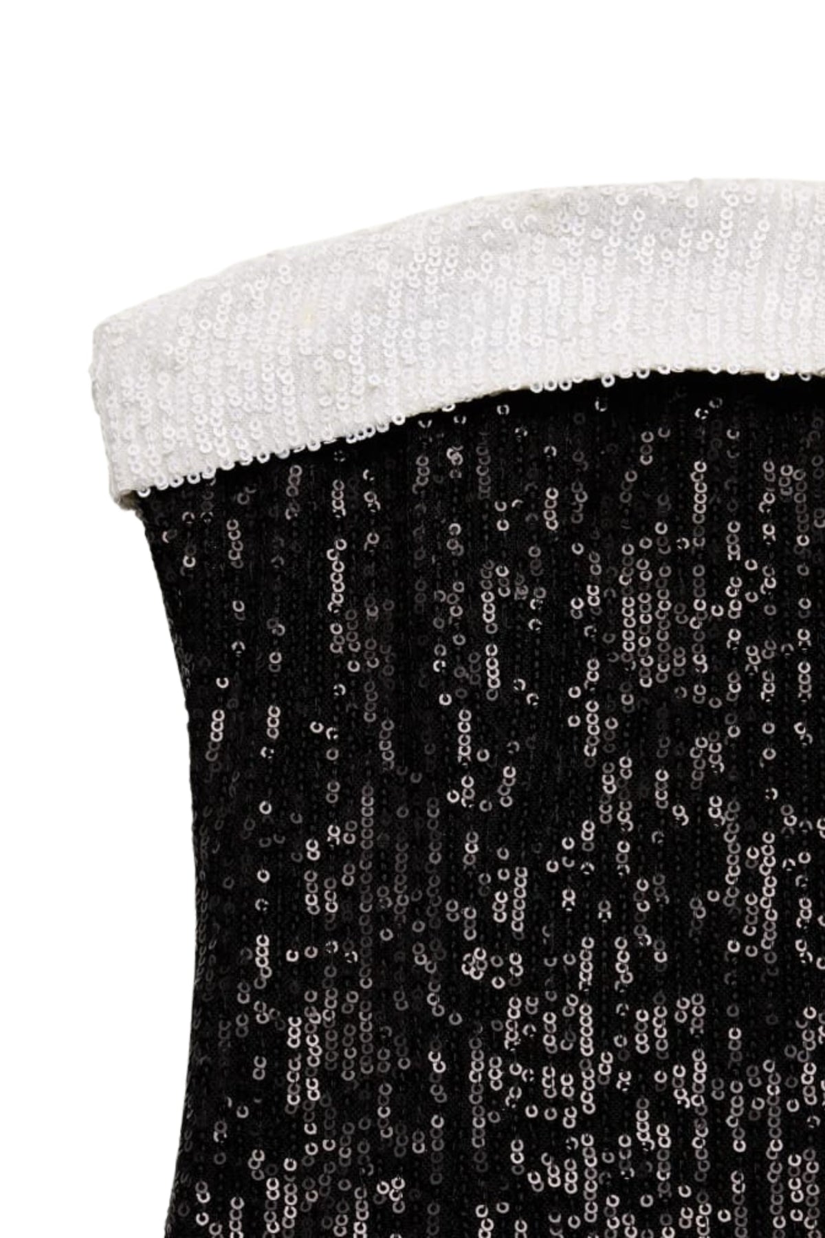 TWEEN STAR FULL SEQUIN DRESS W/ CONTRAST BAND