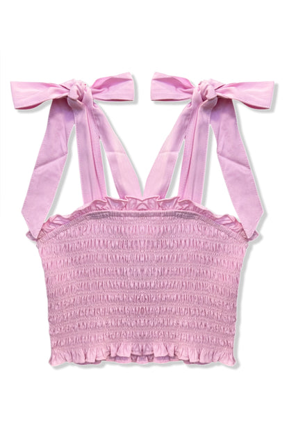 TWEEN SUNNY TIE TOP