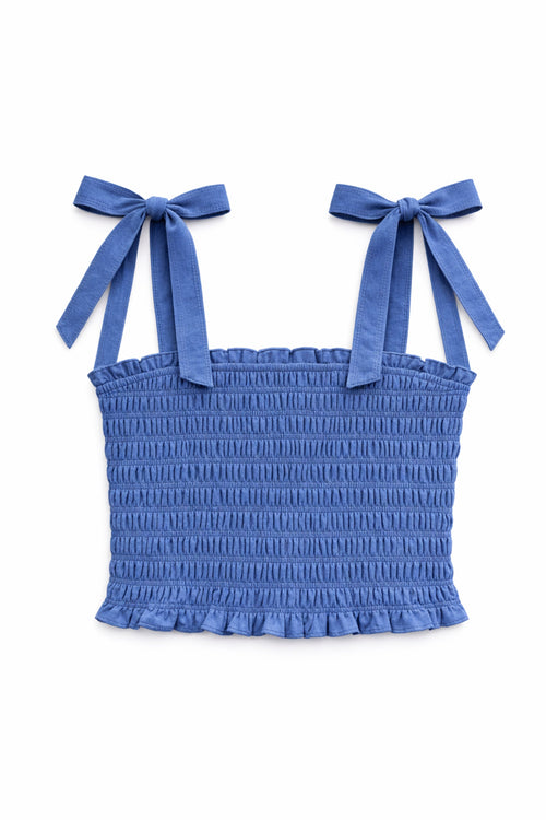 TWEEN SUNNY TIE TOP