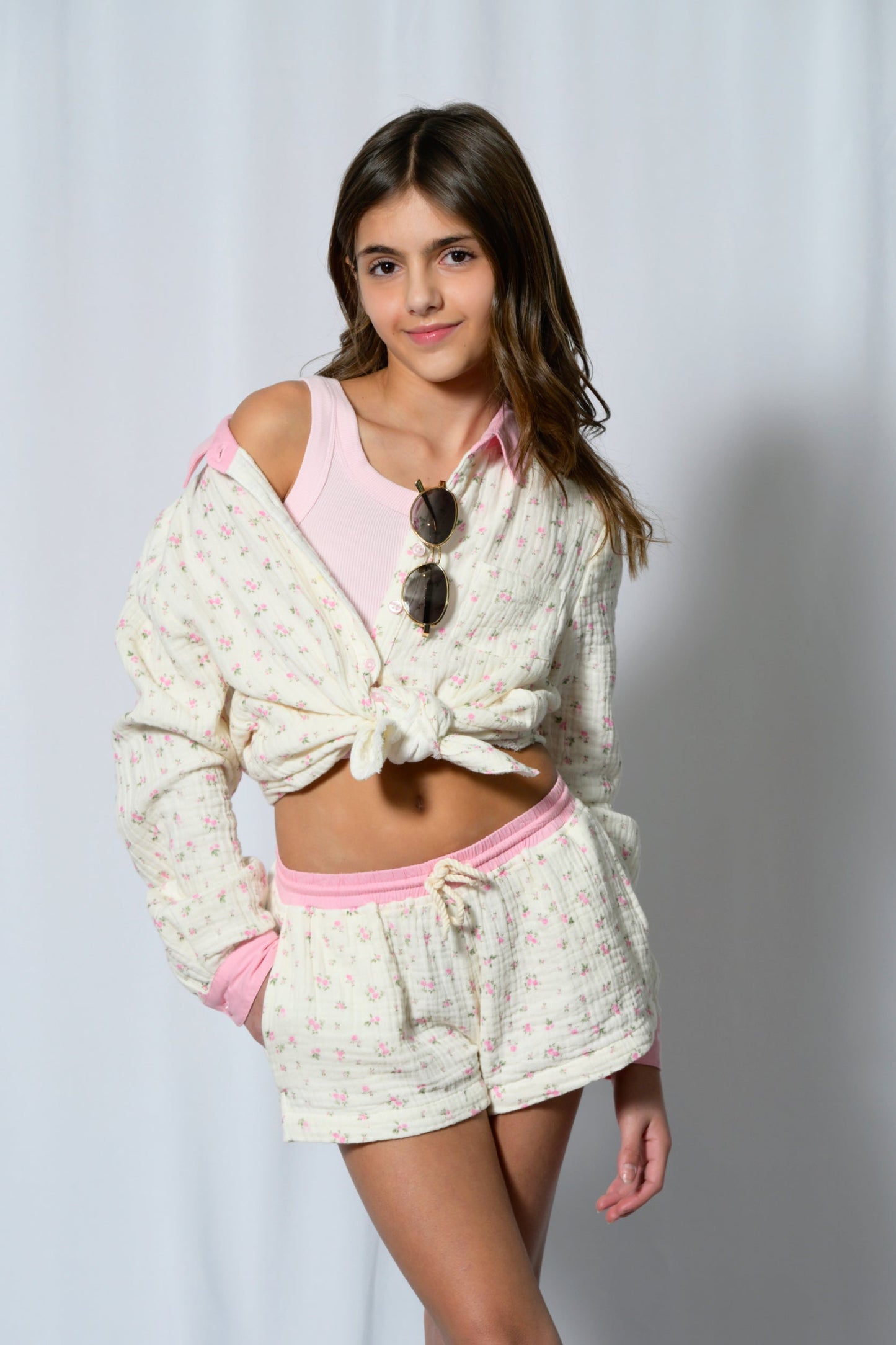 TWEEN SUSIE GAUZE SHORTS