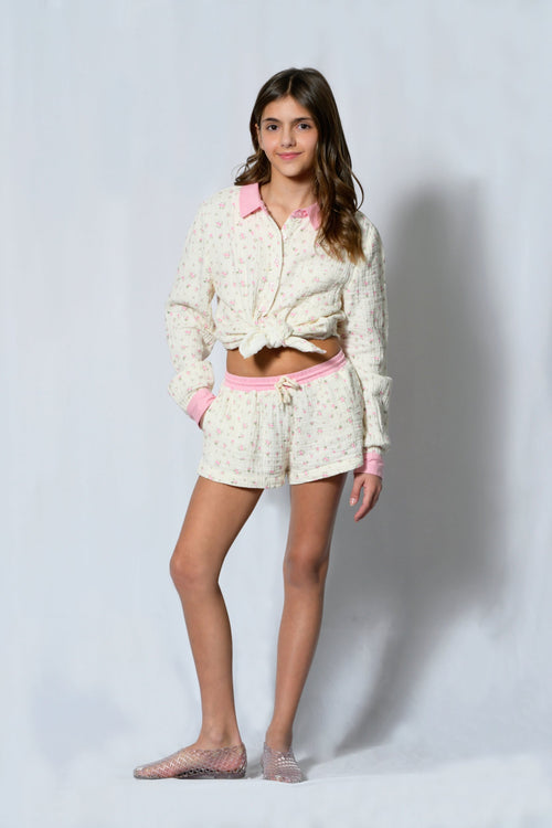 TWEEN SUSIE GAUZE SHORTS